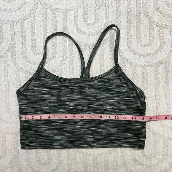 Aerie ROYAL PALM The Hugger Ombre Racerback Sports Bra - Picture 4 of 10